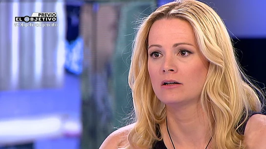 Zaida Cantera en 'El Objetivo' Zaida Cantera en 'El Objetivo'