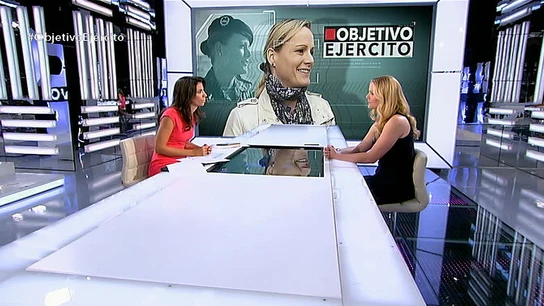 Zaida Cantera en 'El Objetivo' Zaida Cantera en 'El Objetivo'