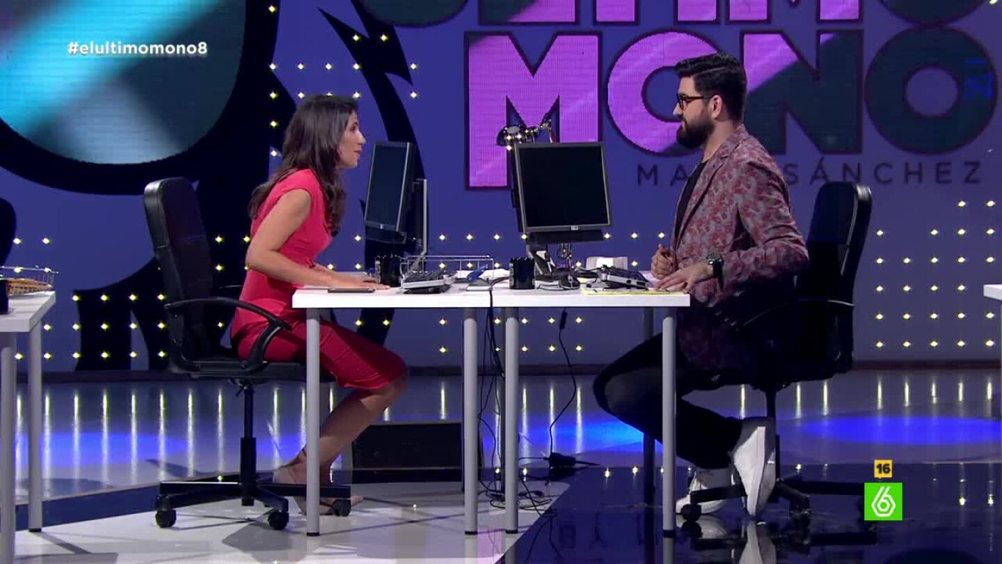 Ana Pastor y Manu S&aacute;nchez en 'El &Uacute;ltimo Mono'