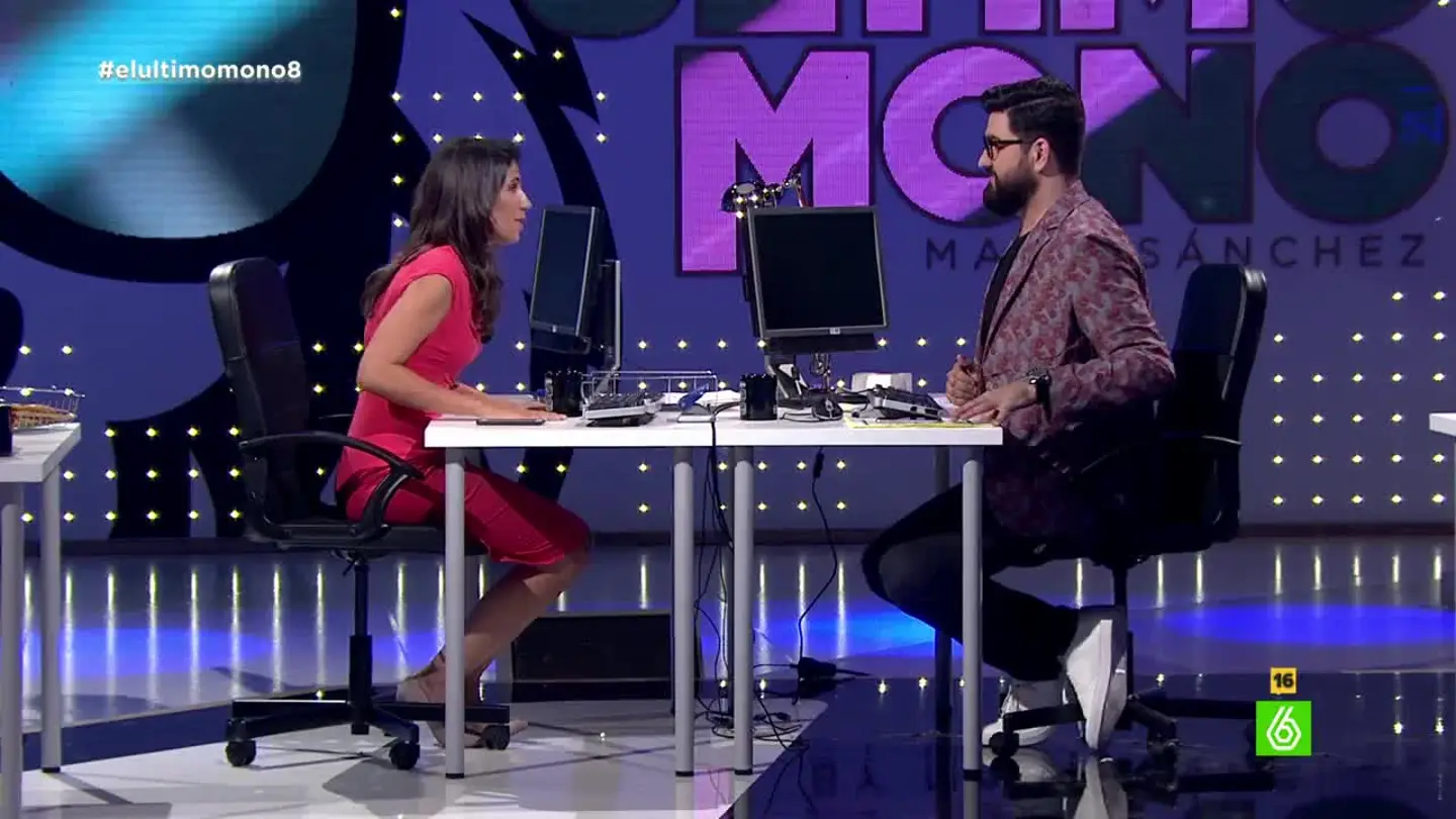Ana Pastor y Manu Sánchez en 'El Último Mono' Ana Pastor y Manu Sánchez en 'El Último Mono'