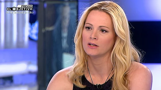 Zaida Cantera en 'El Objetivo' Zaida Cantera en 'El Objetivo'