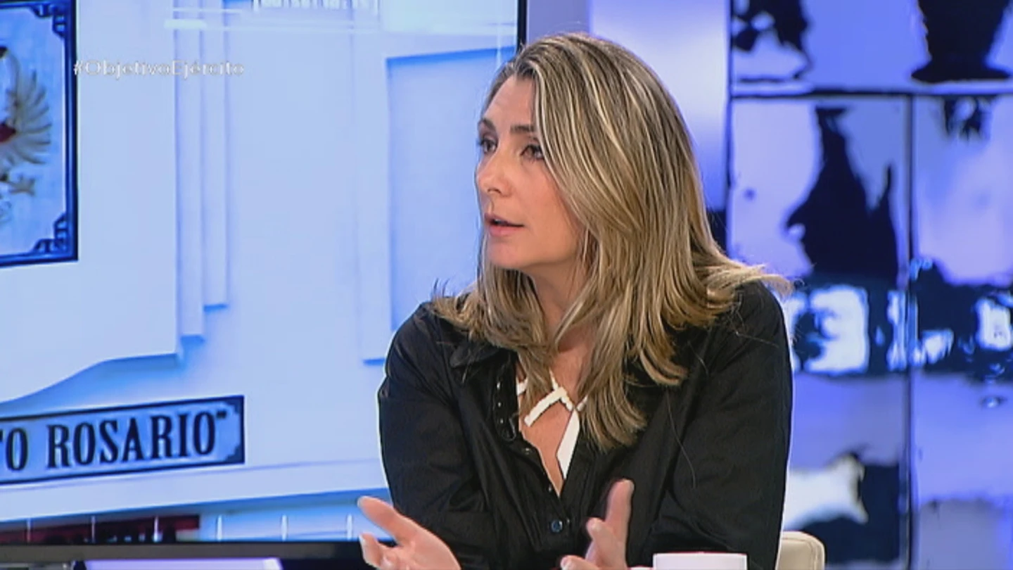 Letizia Prieto en 'El Objetivo' Letizia Prieto en 'El Objetivo'