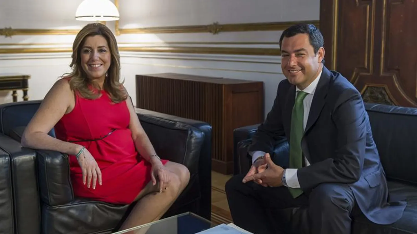 Susana Díaz y Juanma Moreno Susana Díaz y Juanma Moreno