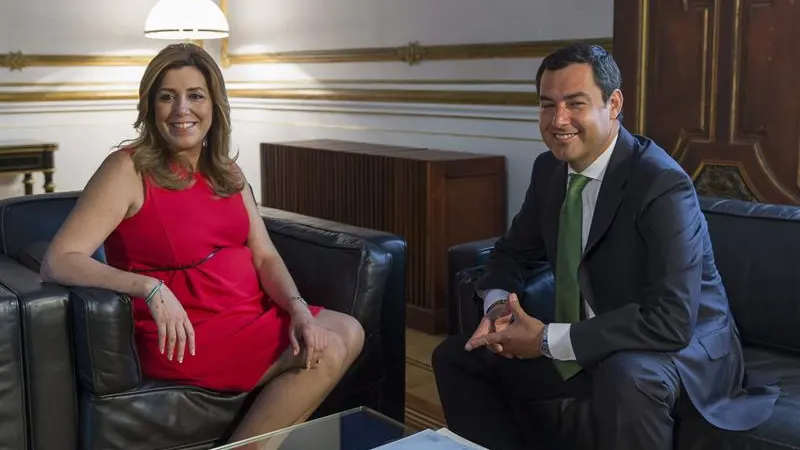 Susana Díaz y Juanma Moreno