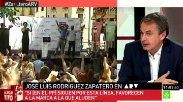 Zapatero habla de pactos