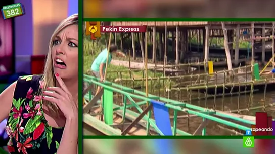Anna Simon comenta el juego de inmunidad de 'Pekín Express' Anna Simon comenta el juego de inmunidad de 'Pekín Express'