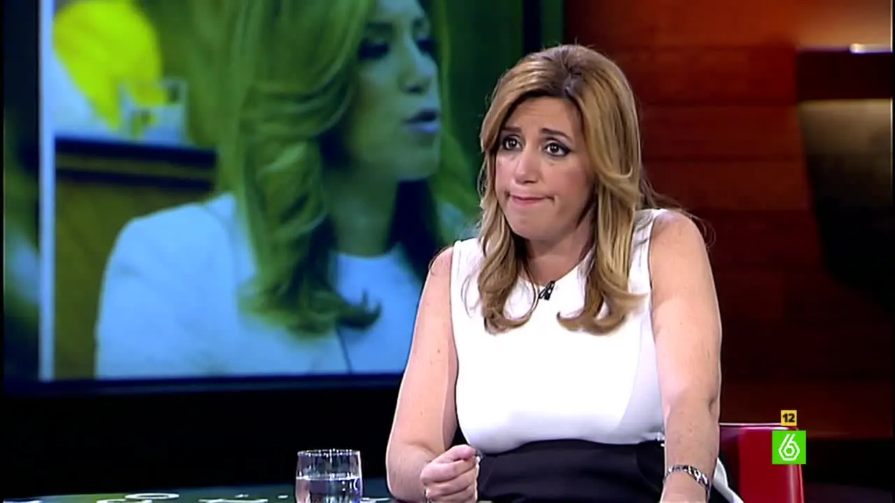 Susana D&iacute;az visita &lsquo;El Intermedio&rsquo; 