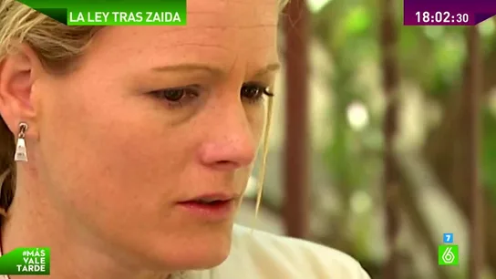 Zaida Cantera habla con los medios Zaida Cantera habla con los medios