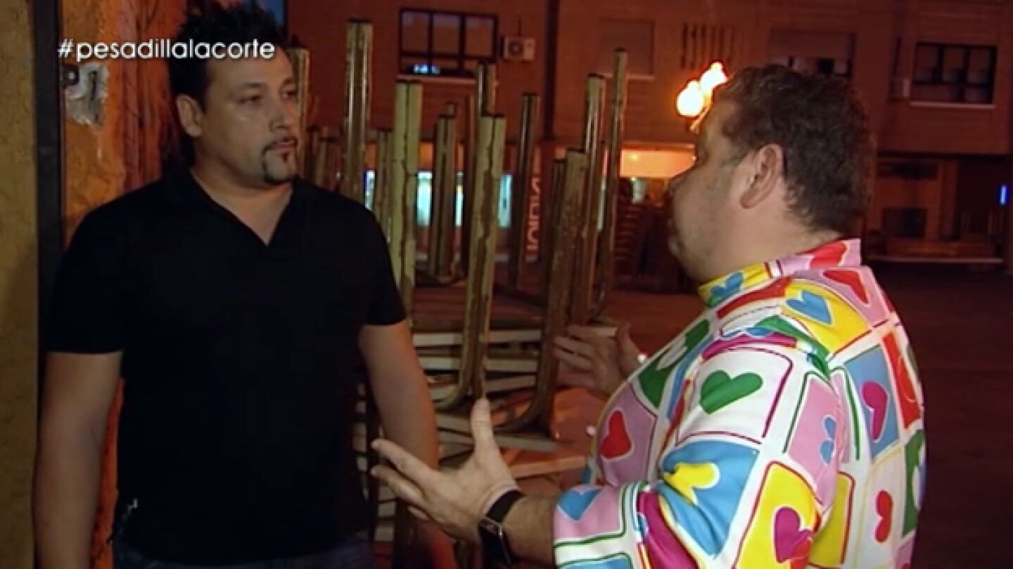 Chicote habla con Jonathan, due&ntilde;o de 'La Corte'