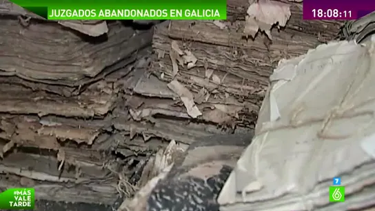 Un sindicato gallego denuncia que los juzgados de Lugo tienen expedientes literalmente podridos Un sindicato gallego denuncia que los juzgados de Lugo tienen expedientes literalmente podridos