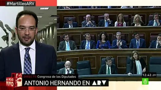 Rafael Hernando en ARV Rafael Hernando en ARV