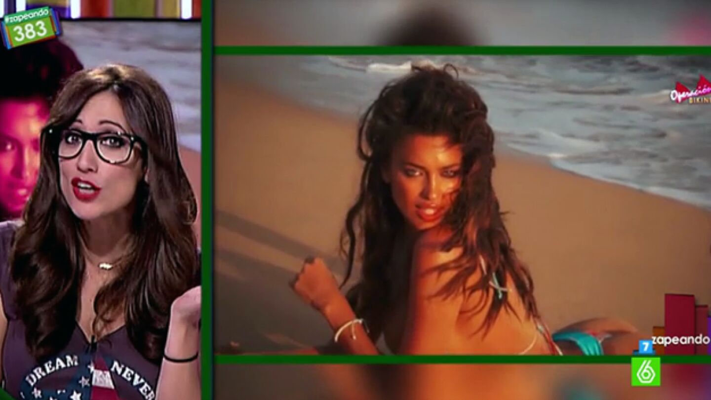 Ana Morgade comenta los bikinis de Irina Shayk