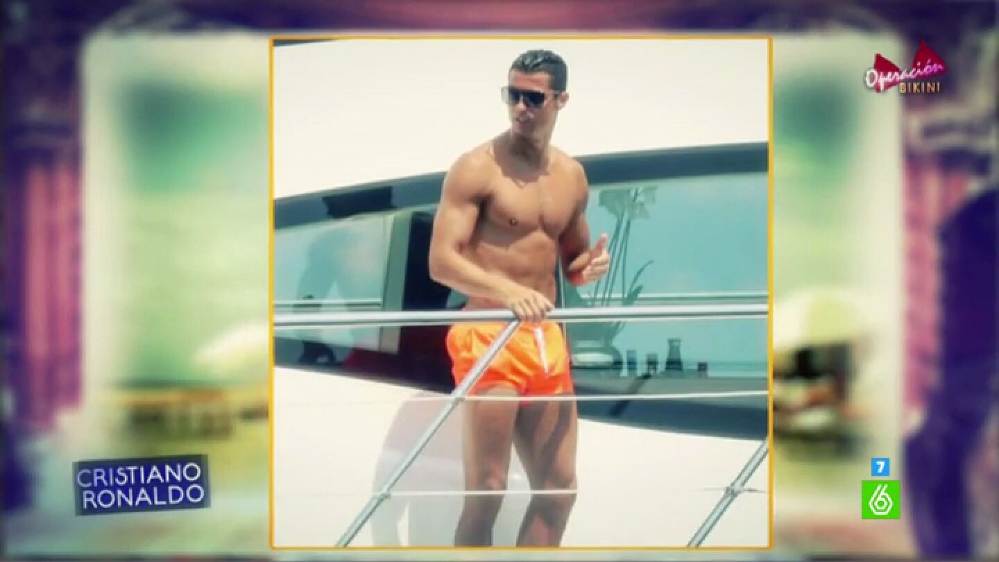Cristiano Ronaldo en la operaci&oacute;n bikini