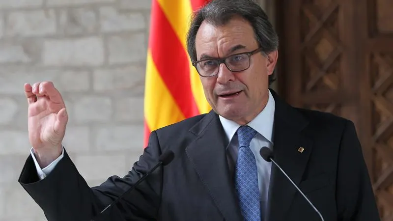 El presidente catalán, Artur Mas