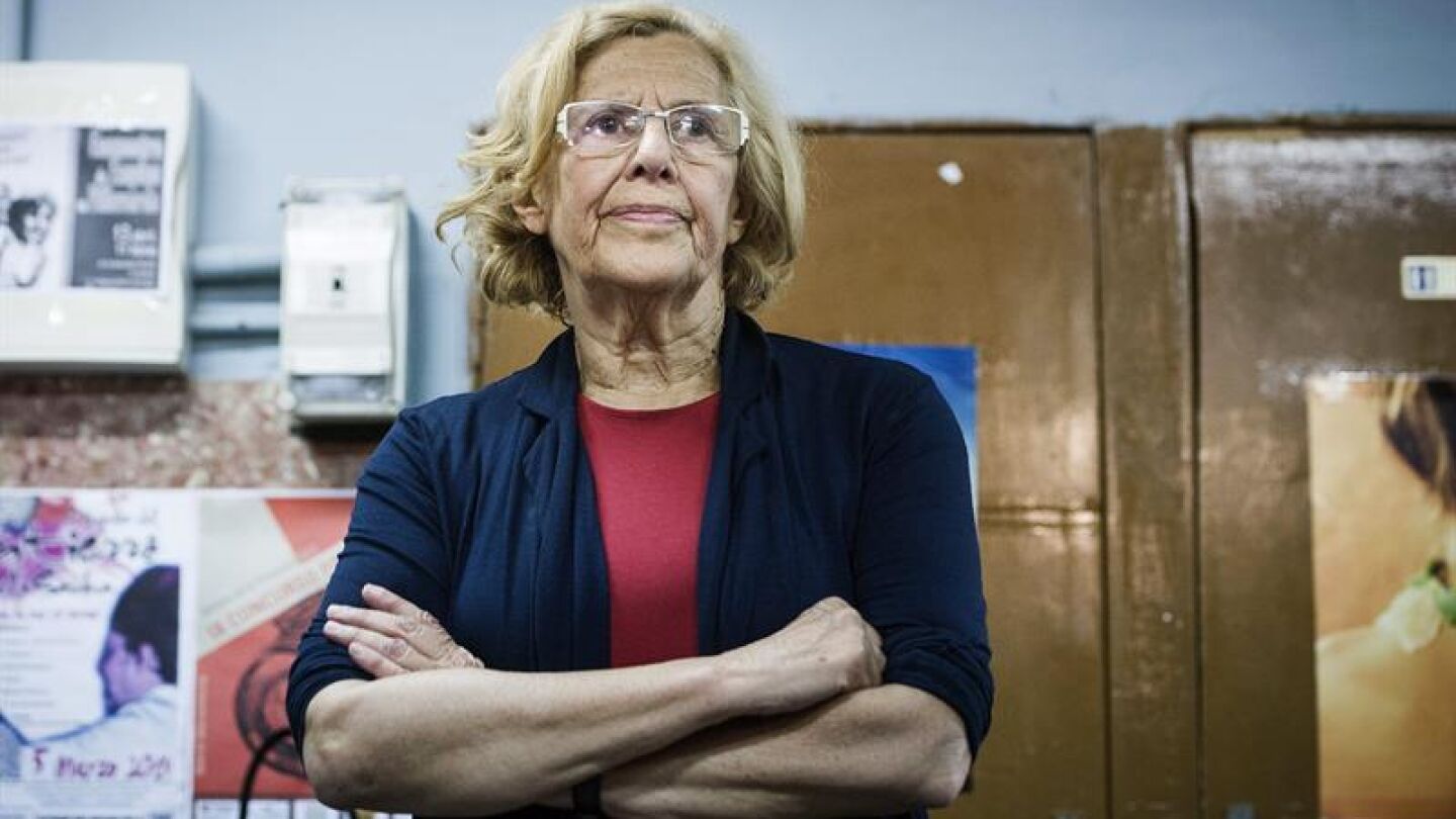 La candidata de Ahora Madrid a la Alcald&iacute;a de Madrid, Manuela Carmena