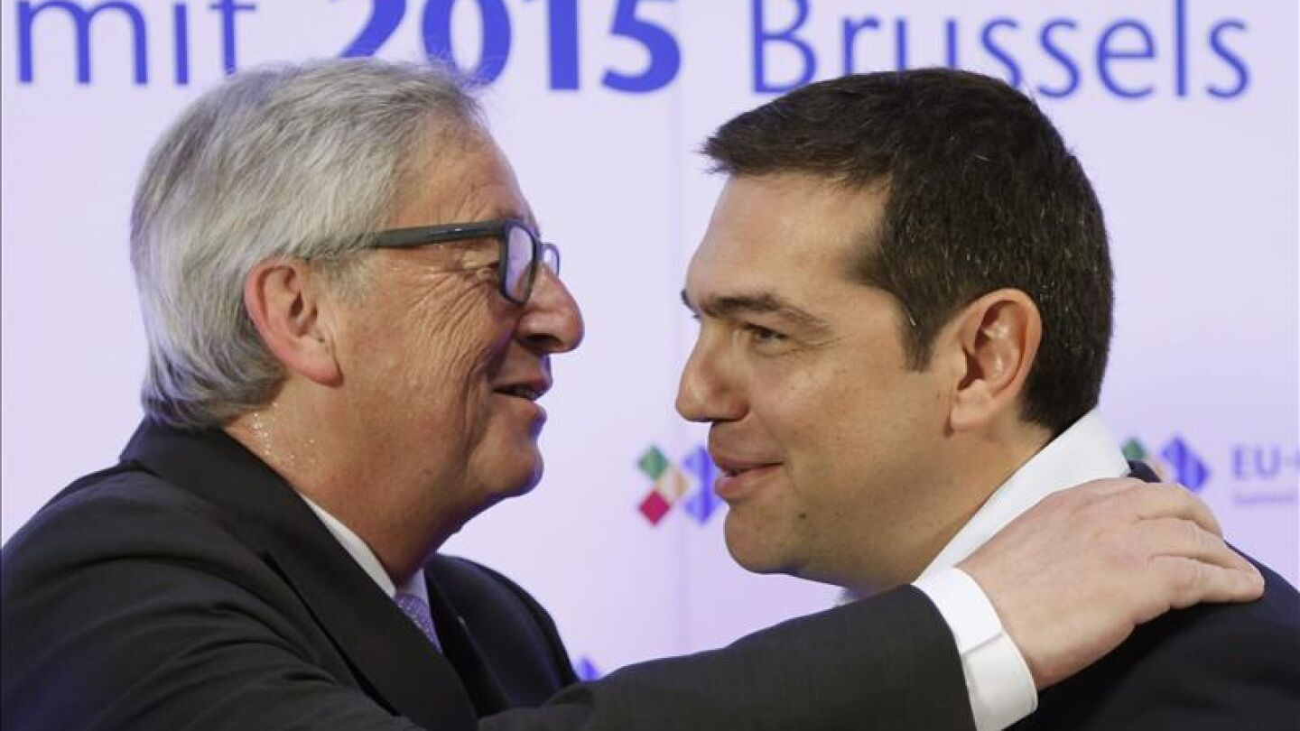 Juncker y Tsipras se re&uacute;nen y acuerdan lograr una "soluci&oacute;n aceptable"