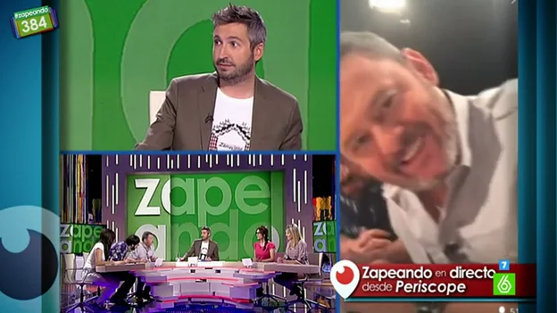 Periscope llega a Zapeando