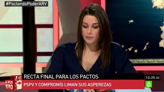 Inés arrimadas en ARV Inés arrimadas en ARV