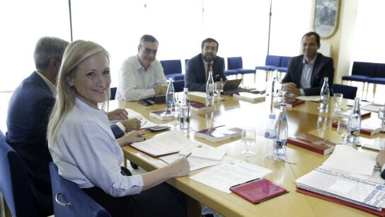 Cifuentes y Aguado, en una reuni&oacute;n