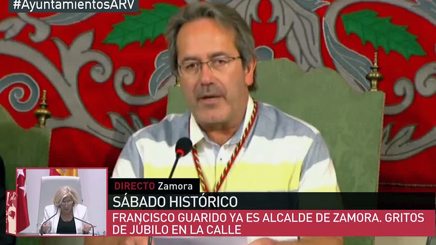 Francisco Guarido, nuevo alcalde de Zamora Francisco Guarido, nuevo alcalde de Zamora