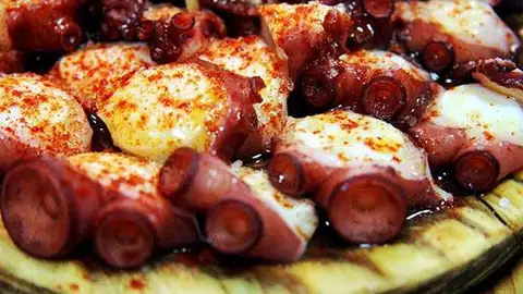 Pulpo a la gallega Pulpo a la gallega