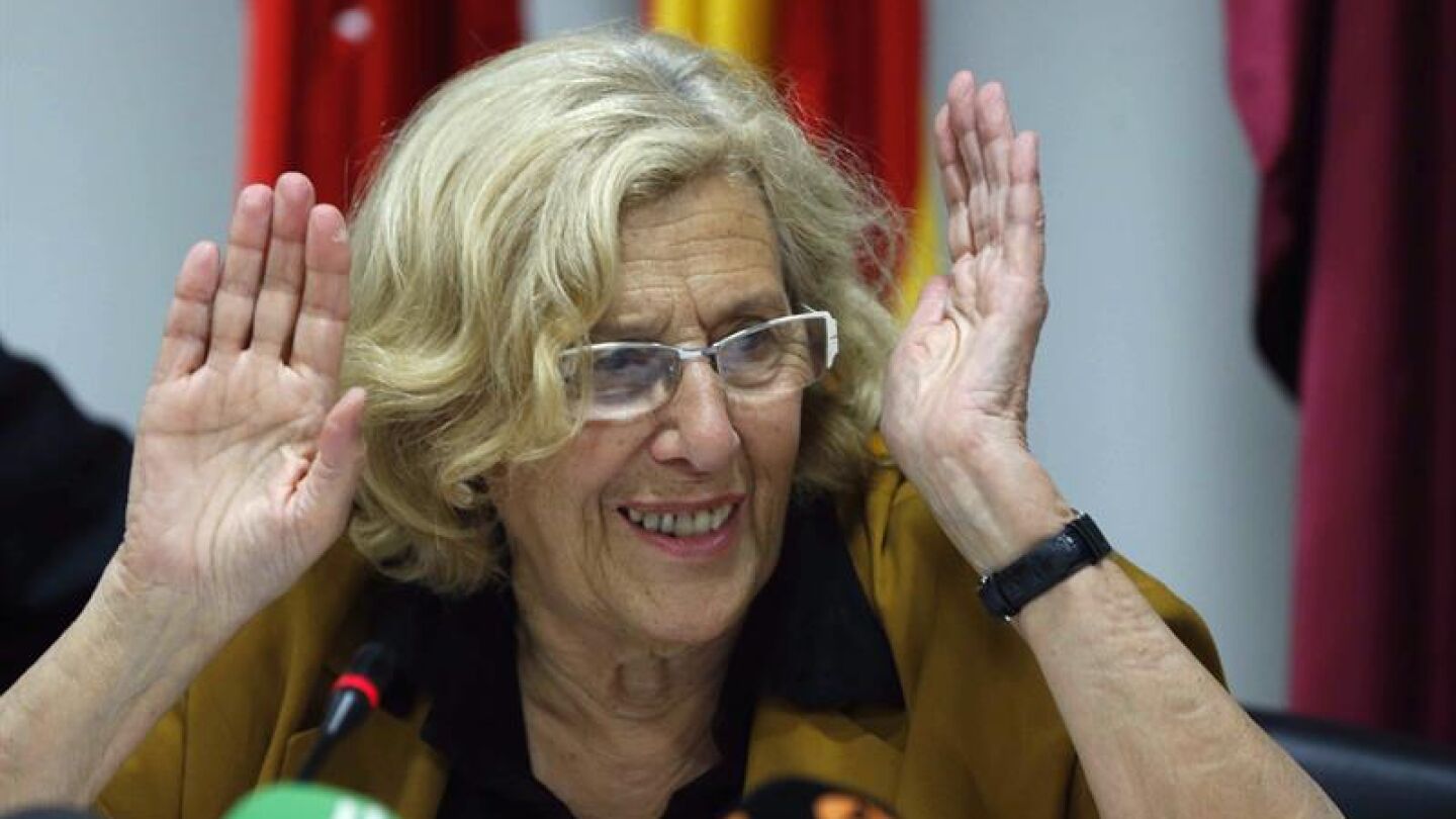 Manuela Carmena apoya a Rita Maestre y quita hierro a los ataques: "Son los efectos del cambio"