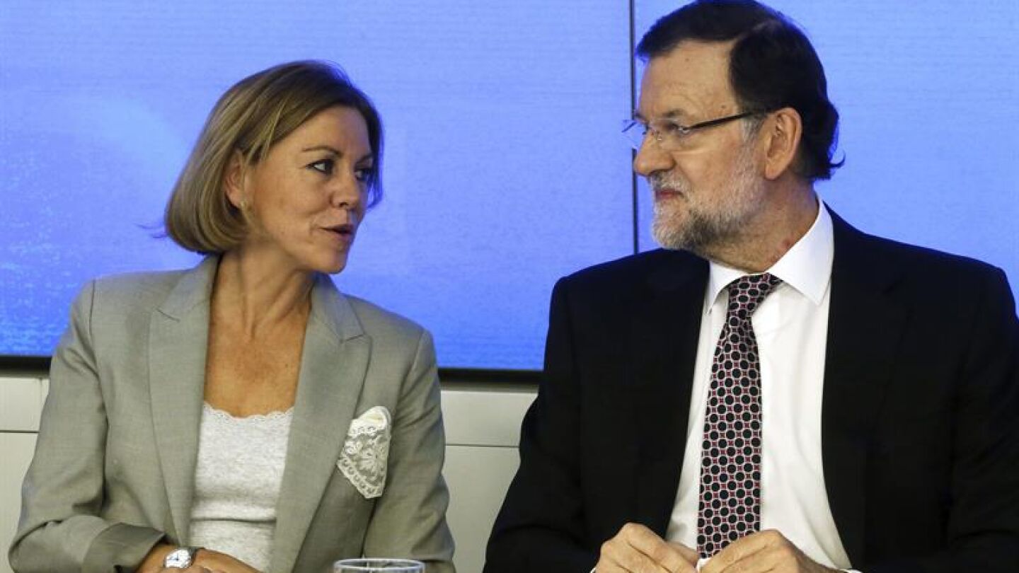 El presidente del Gobierno y del PP, Mariano Rajoy