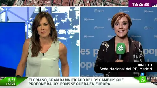 Cristina Pardo, desde Génova Cristina Pardo, desde Génova