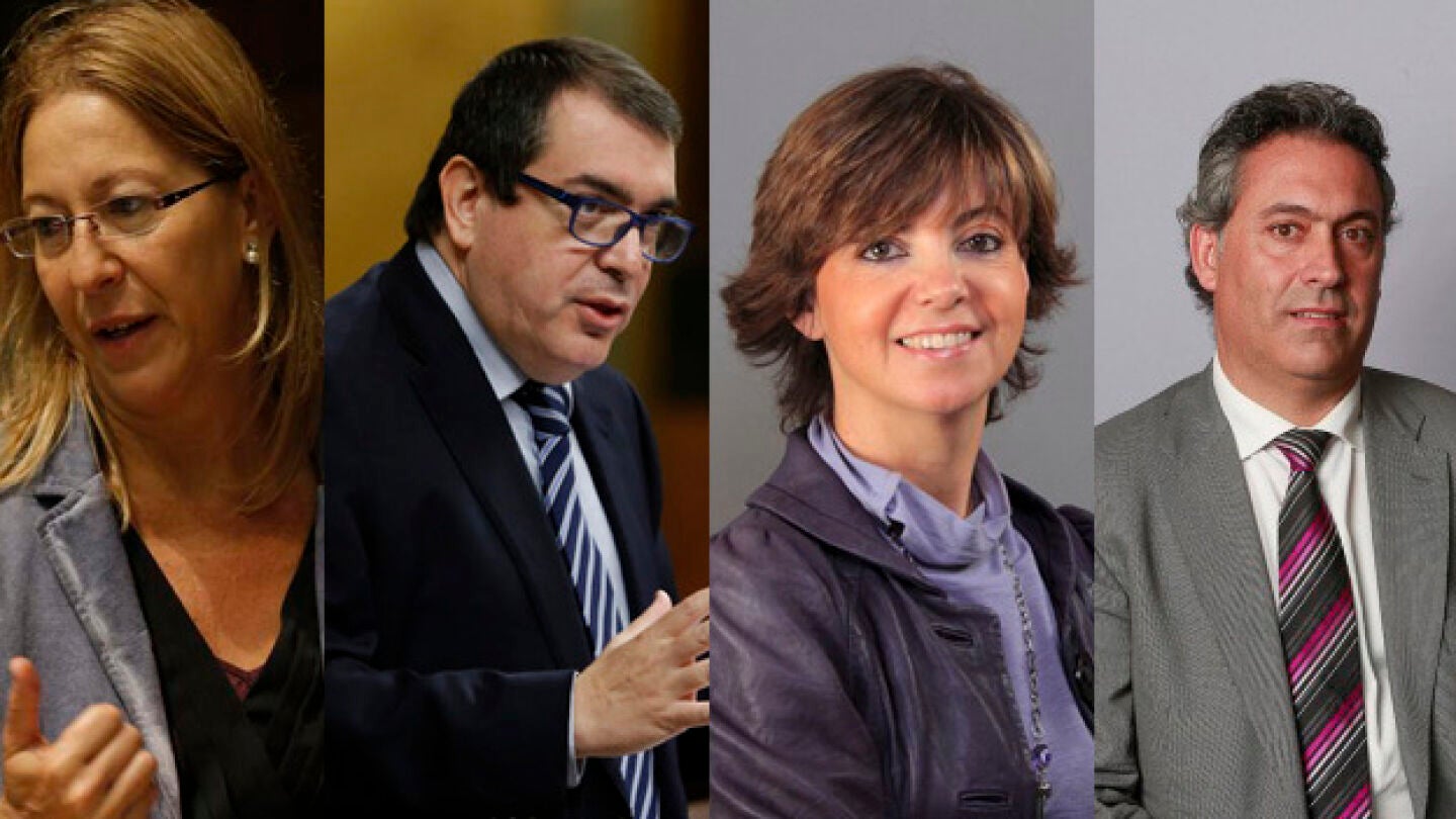 Neus Munt&eacute;, Jordi Jan&eacute;, Meritxell Borr&agrave;s y Jordi Ciuraneta