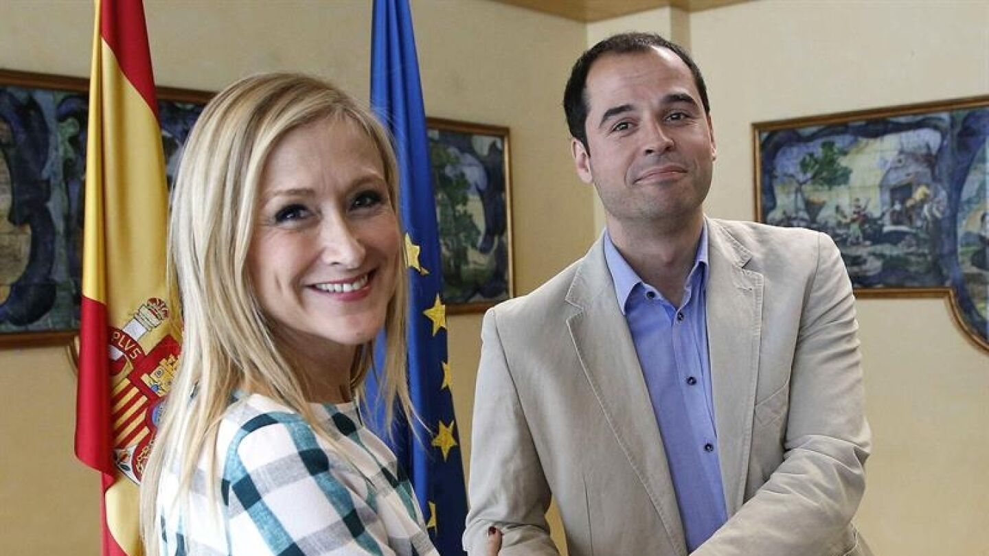 Cristina Cifuentes e Ignacio Aguado