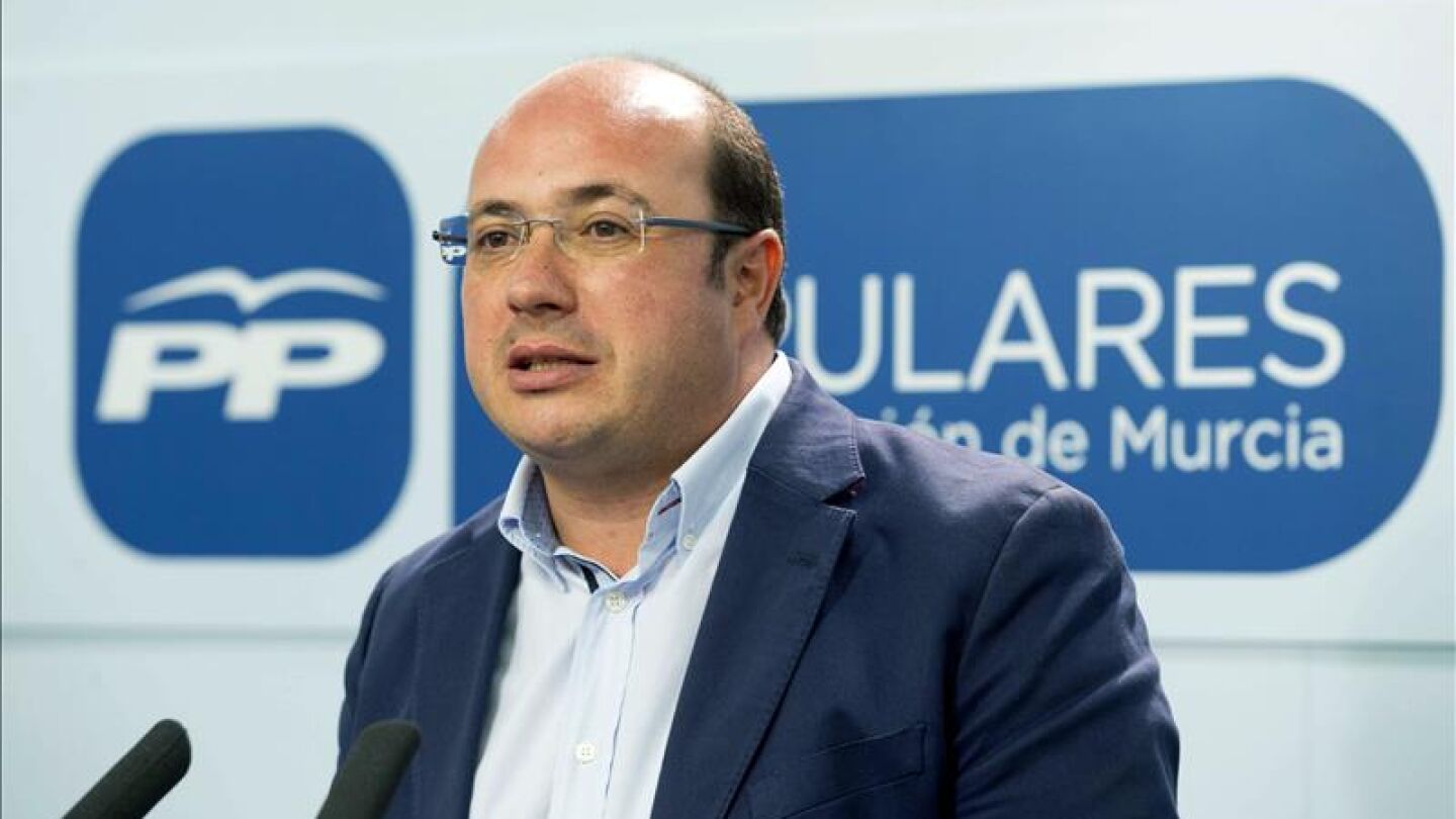 El candidato a la presidencia de la Comunidad de Murcia por el PP, Pedro Antonio S&aacute;nchez