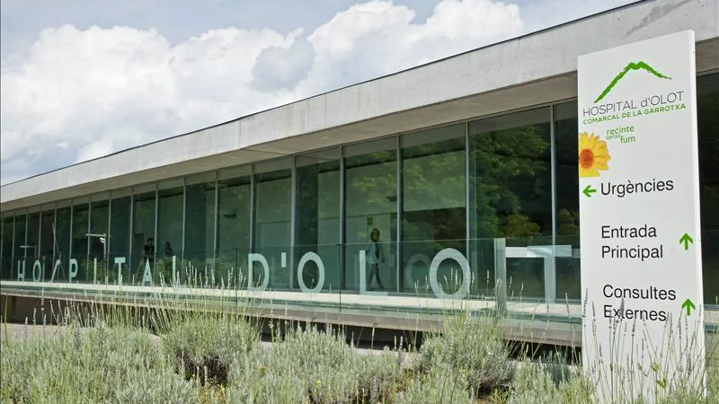 Imagen del hospital de Olot (Girona) Imagen del hospital de Olot (Girona)