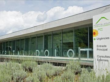 Imagen del hospital de Olot (Girona) Imagen del hospital de Olot (Girona)