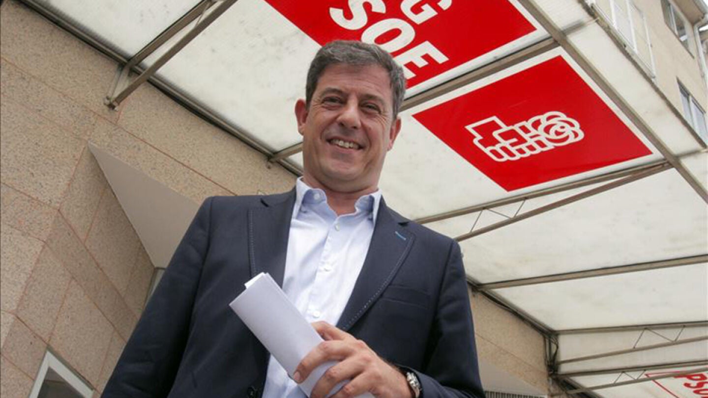 El secretario general de los socialistas gallegos, Jos&eacute; Ram&oacute;n G&oacute;mez Besteiro