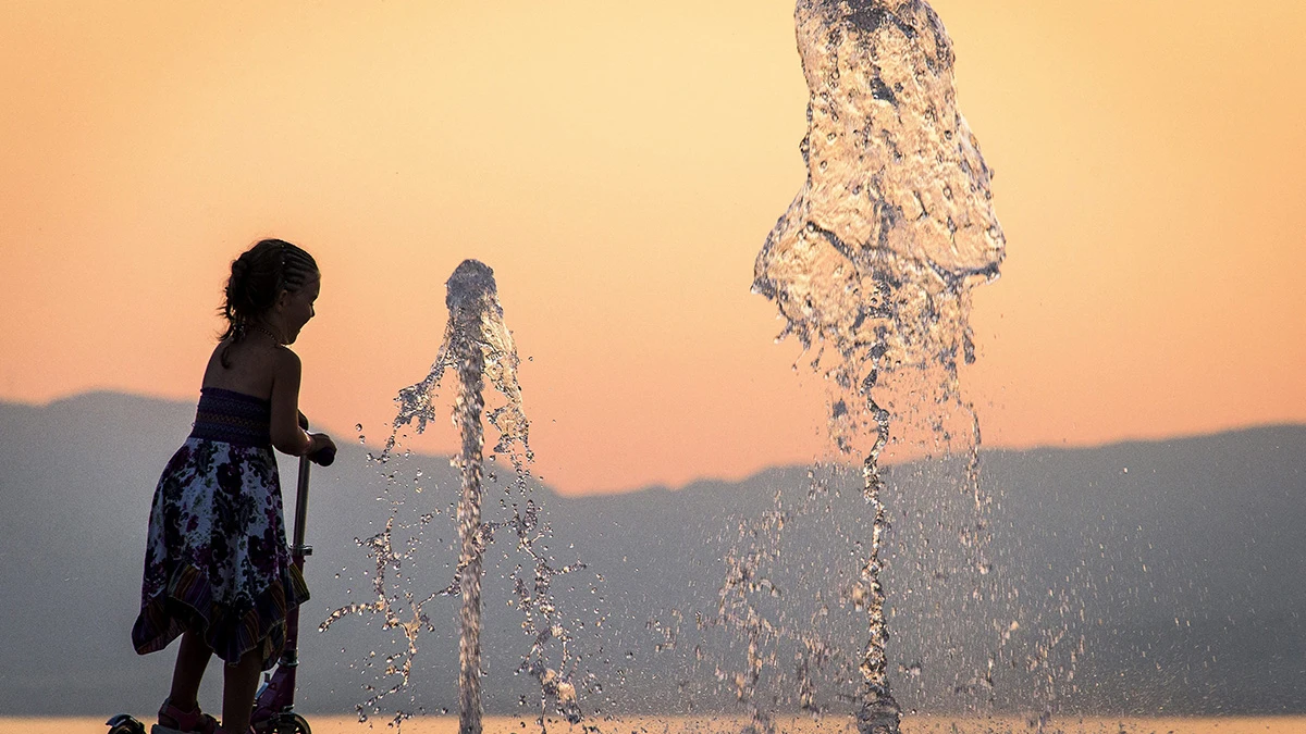 Fuentes para combatir el calor