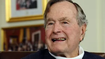 El expresidente de EEUU, George H. W. Bush