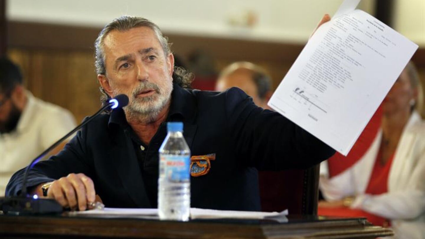 Francisco Correa durante su declaraci&oacute;n en el juicio