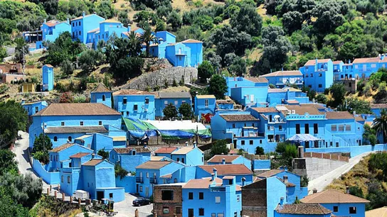 Júzcar, el Pueblo Pitufo Júzcar, el Pueblo Pitufo