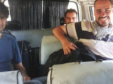 Tres periodistas españoles, desaparecidos en Siria Tres periodistas españoles, desaparecidos en Siria