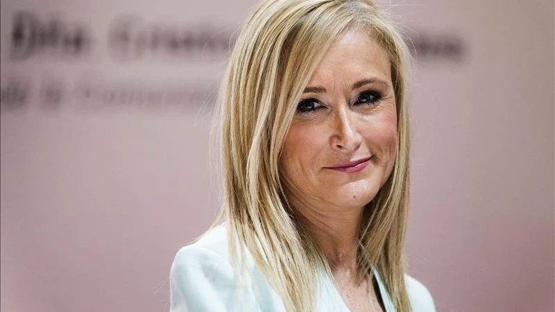 La presidenta de la Comunidad de Madrid, Cristina Cifuentes