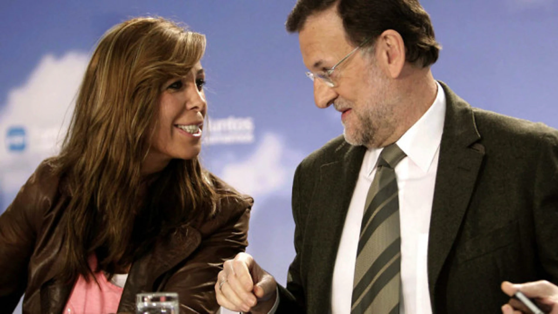 Alicia Sánchez Camacho y Mariano Rajoy