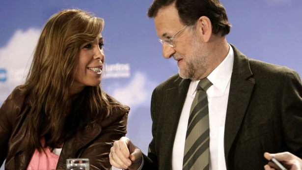 Alicia Sánchez Camacho y Mariano Rajoy