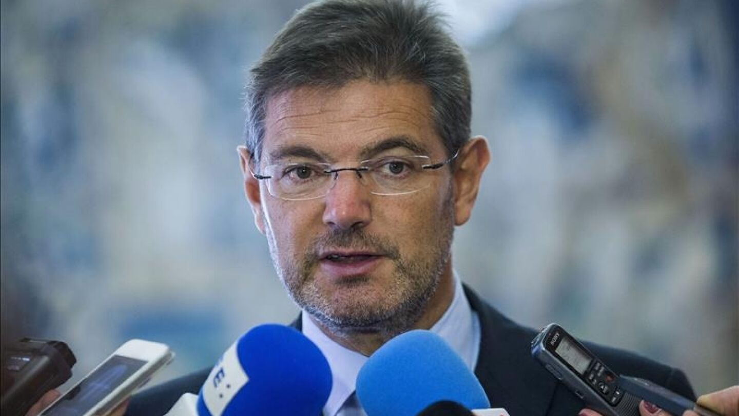 El ministro de Justicia, Rafael Catalá
