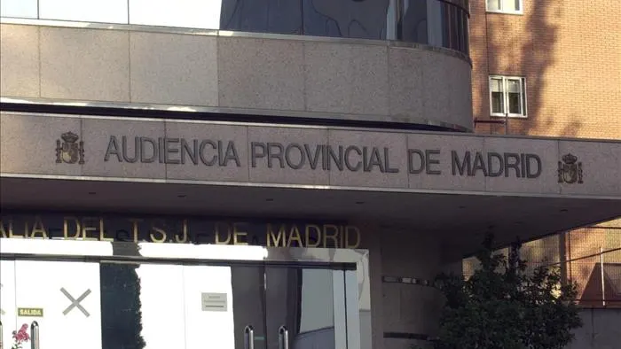 Fachada de la Audiencia Provincial de Madrid