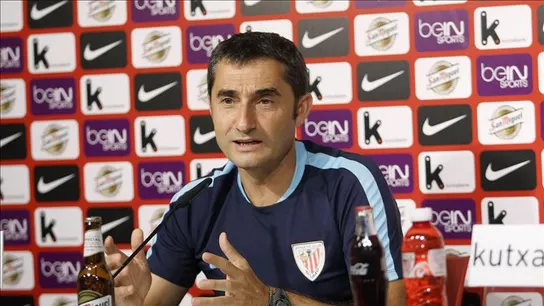 El entrenador del Athletic Club, Ernesto Valverde El entrenador del Athletic Club, Ernesto Valverde