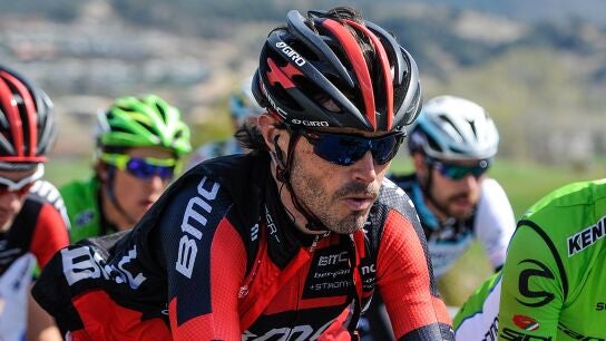 Samuel S&aacute;nchez, durante la vuelta a Catalu&ntilde;a