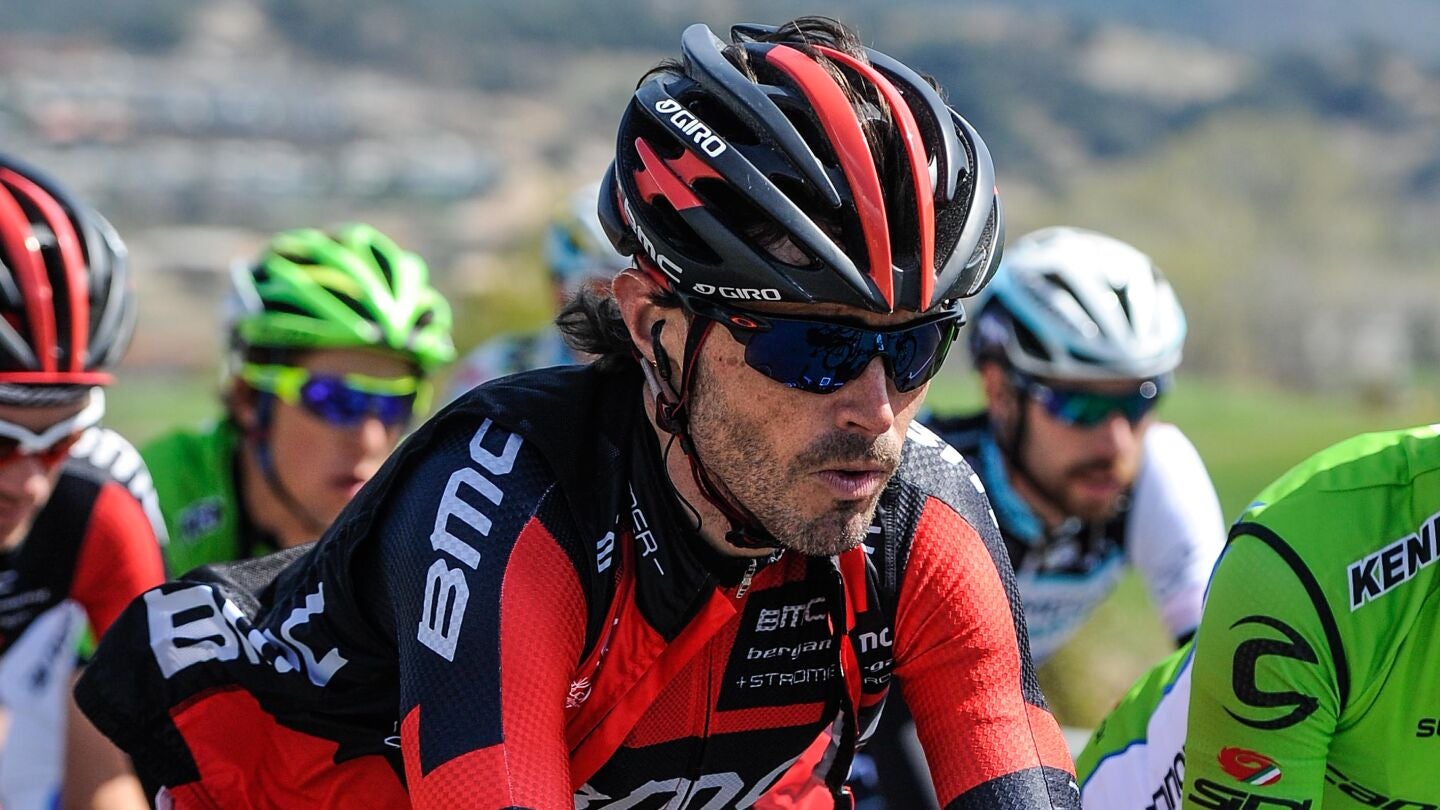 Samuel S&aacute;nchez, durante la vuelta a Catalu&ntilde;a