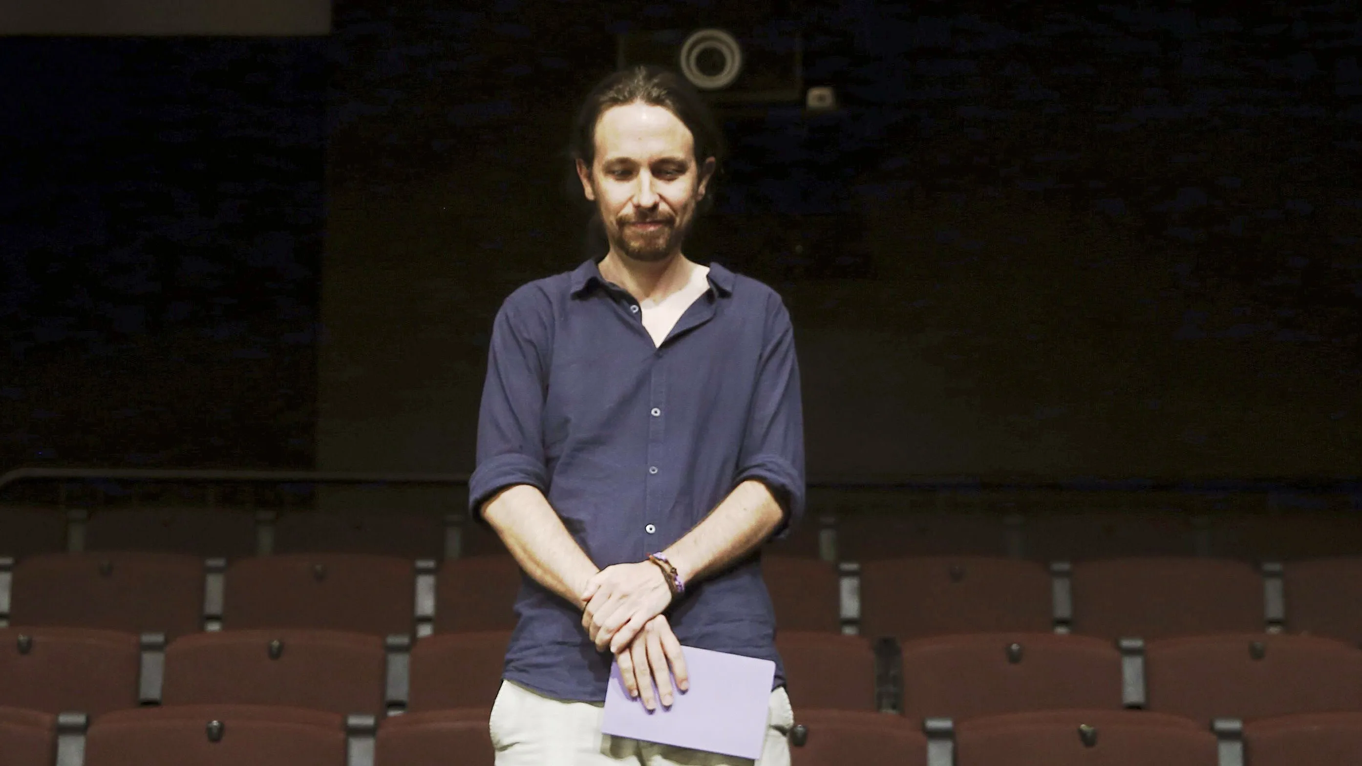 El líder de Podemos, Pablo Iglesias. 