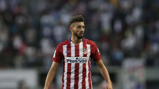 Yannick Carrasco, en un partido con el Atlético de Madrid Yannick Carrasco, en un partido con el Atlético de Madrid
