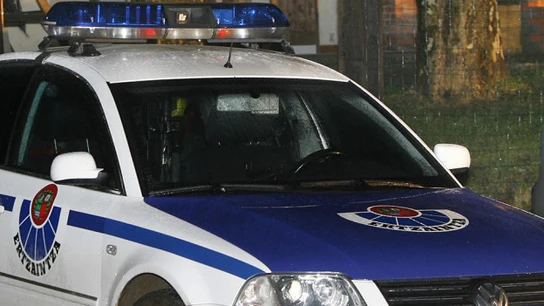 Un coche de la Ertzaintza Un coche de la Ertzaintza